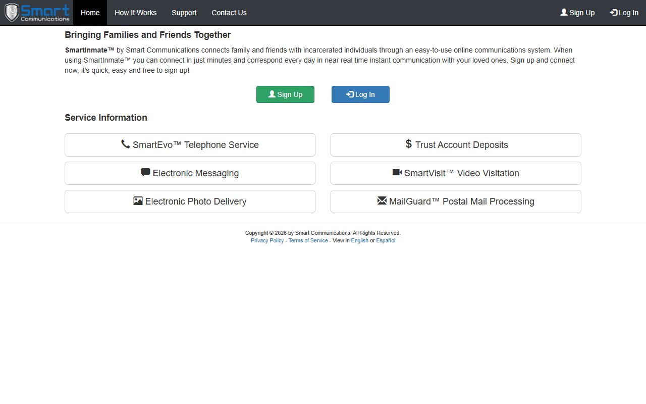 Florence County inmate records SmartInmate visitation portal